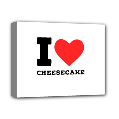 I love cheesecake Deluxe Canvas 14  x 11  (Stretched)