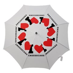 I love cheesecake Hook Handle Umbrellas (Medium)