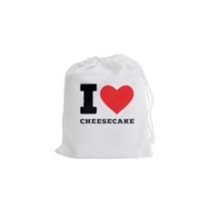 I love cheesecake Drawstring Pouch (Small)