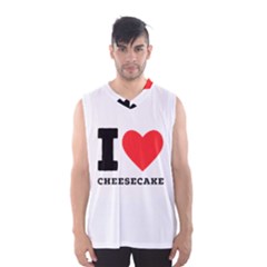 I love cheesecake Men s Basketball Tank Top
