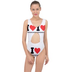 I love cheesecake Center Cut Out Swimsuit