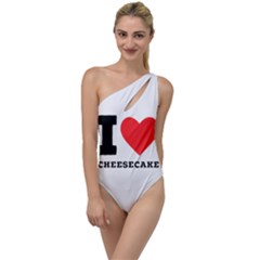 I love cheesecake To One Side Swimsuit