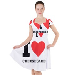 I love cheesecake Cap Sleeve Midi Dress