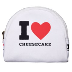 I love cheesecake Horseshoe Style Canvas Pouch