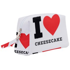 I love cheesecake Wristlet Pouch Bag (Large)