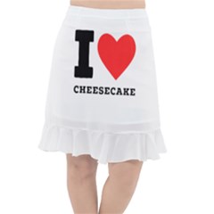 I love cheesecake Fishtail Chiffon Skirt