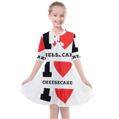 I love cheesecake Kids  All Frills Chiffon Dress