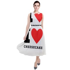 I love cheesecake Round Neck Boho Dress