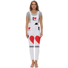 I love cheesecake Women s Pinafore Overalls Jumpsuit