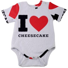 I Love Cheesecake Baby Short Sleeve Bodysuit by ilovewhateva