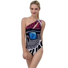 Cool Skull To One Side Swimsuit by pakminggu