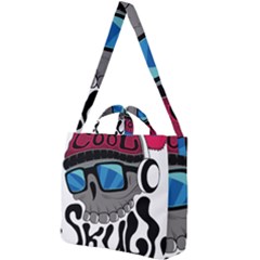 Cool Skull Square Shoulder Tote Bag by pakminggu