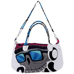 Cool Skull Removable Strap Handbag by pakminggu