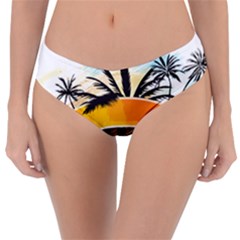 Hawaii Beach Summer Reversible Classic Bikini Bottoms by pakminggu