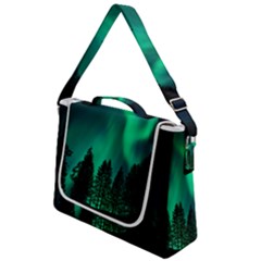 Aurora Northern Lights Phenomenon Atmosphere Sky Box Up Messenger Bag by pakminggu