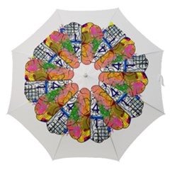 Brain Cerebrum Biology Abstract Straight Umbrellas