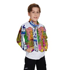 Brain Cerebrum Biology Abstract Kids  Windbreaker