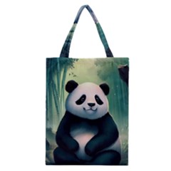 Animal Panda Forest Tree Natural Classic Tote Bag