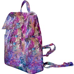 Painted flames Buckle Everyday Backpack