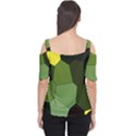 Mosaic Structure Background Tile Cutout Shoulder Tee View2