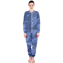 Lines Shapes Pattern Web Creative Onepiece Jumpsuit (ladies) by danenraven