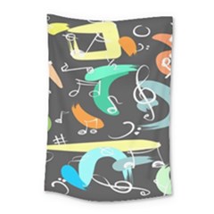 Repetition Seamless Child Sketch Small Tapestry by danenraven