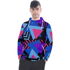 Memphis Pattern Geometric Abstract Men s Pullover Hoodie