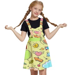 Cute Sketch Child Graphic Funny Kids  Apron Dress by danenraven