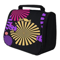 Seamless Halloween Day Of The Dead Full Print Travel Pouch (small) by danenraven