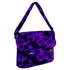 Purple Pattern Background Structure Buckle Messenger Bag by danenraven