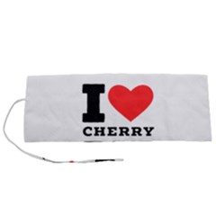 I Love Cherry Pie Roll Up Canvas Pencil Holder (s) by ilovewhateva