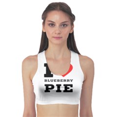 I Love Blueberry Sports Bra by ilovewhateva