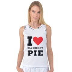 I Love Blueberry Women s Basketball Tank Top by ilovewhateva