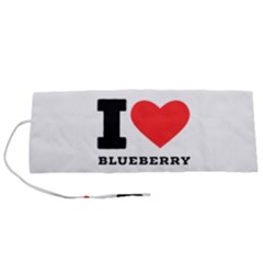 I Love Blueberry Roll Up Canvas Pencil Holder (s) by ilovewhateva