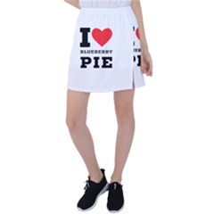 I Love Blueberry Tennis Skirt by ilovewhateva