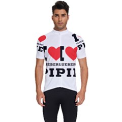 I Love Blueberry Men s Short Sleeve Cycling Jersey by ilovewhateva