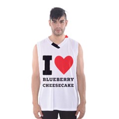 I Love Blueberry Cheesecake  Men s Basketball Tank Top by ilovewhateva