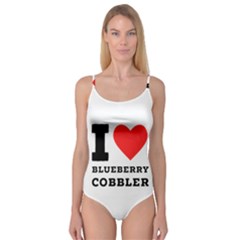 I Love Blueberry Cobbler Camisole Leotard  by ilovewhateva