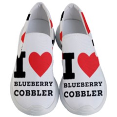 I Love Blueberry Cobbler Women s Lightweight Slip Ons by ilovewhateva