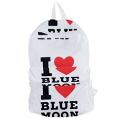 I Love Blue Moon Foldable Lightweight Backpack by ilovewhateva