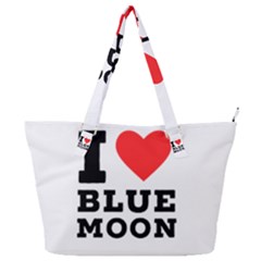 I Love Blue Moon Full Print Shoulder Bag by ilovewhateva