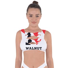 I Love Walnut Bandaged Up Bikini Top by ilovewhateva