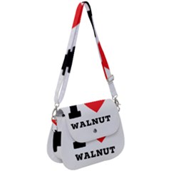 I Love Walnut Saddle Handbag by ilovewhateva