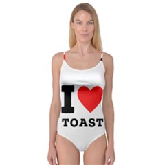 I Love Toast Camisole Leotard  by ilovewhateva