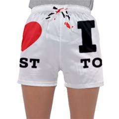 I Love Toast Sleepwear Shorts by ilovewhateva