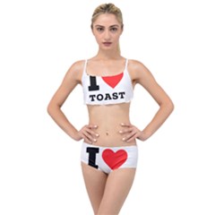 I Love Toast Layered Top Bikini Set by ilovewhateva