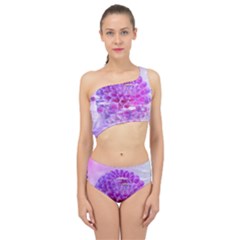 Dahlia Blossom Bloom Dahlias Fall Spliced Up Two Piece Swimsuit by danenraven