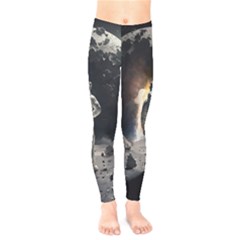 Astronaut Space Walk Kids  Leggings by danenraven