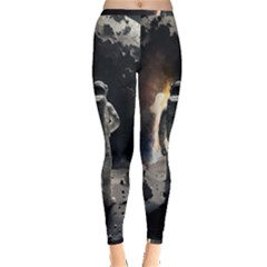 Astronaut Space Walk Inside Out Leggings by danenraven