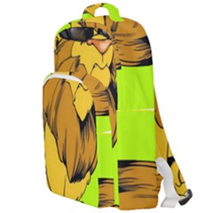Lion Cartoon Parody Double Compartment Backpack by danenraven